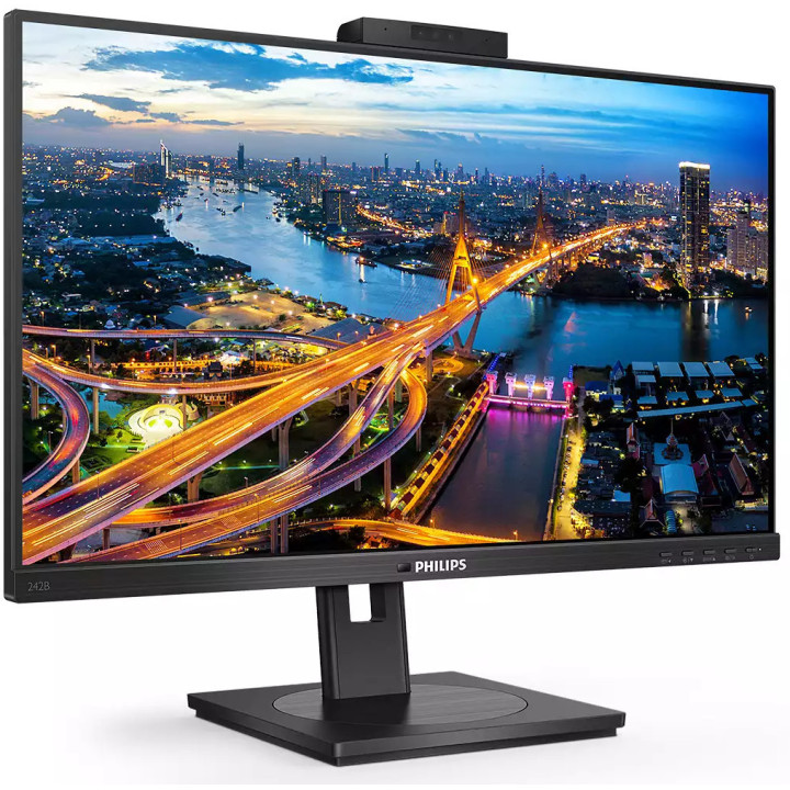 Monitor Philips B Line LED display 60,5cm (23.8") 1920 x 1080 pixels Full HD Preto