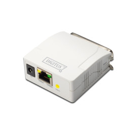 Digitus DN-13001-1 servidor de impressão Branco Ethernet LAN