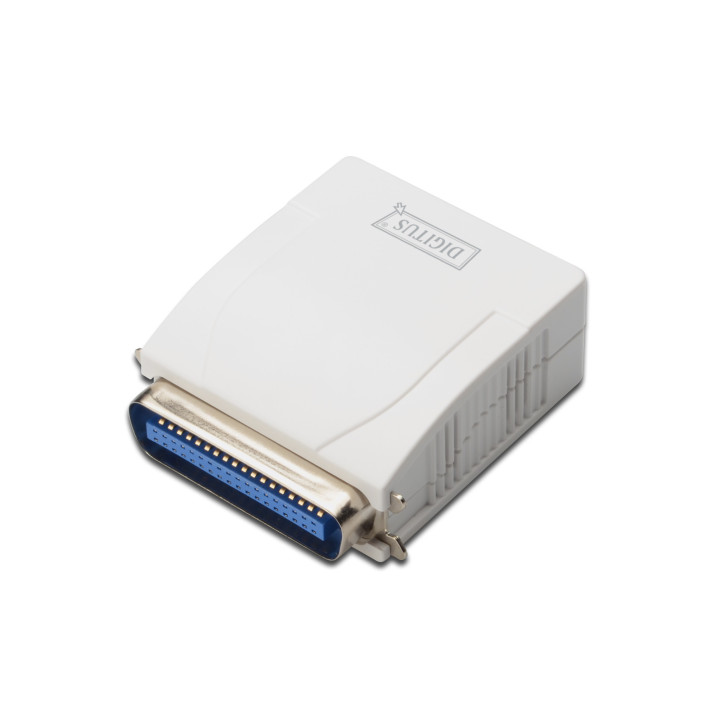 Digitus DN-13001-1 servidor de impressão Branco Ethernet LAN