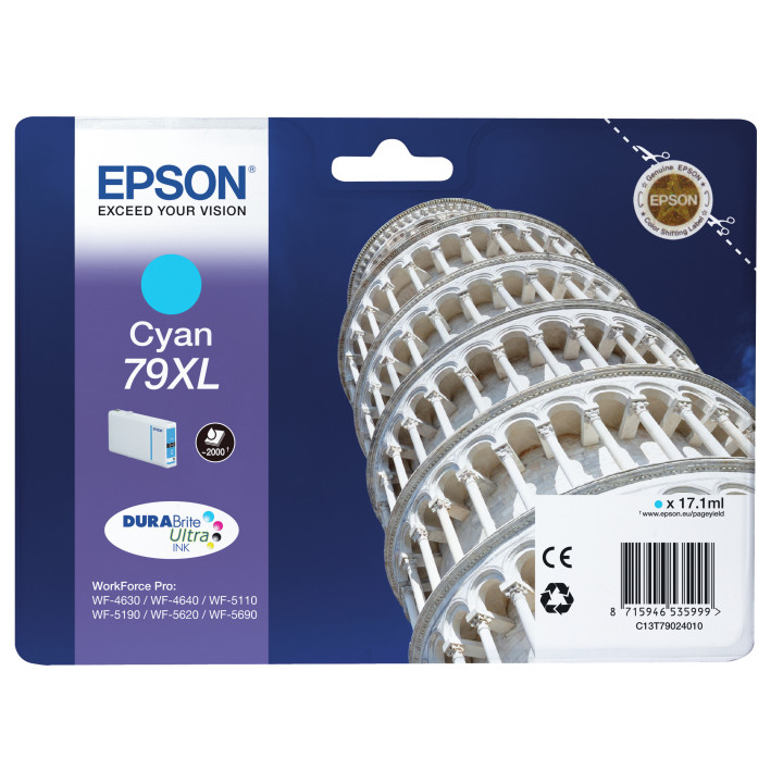 Epson Tower of Pisa 79XL Original Ciano 1 unidade(s)
