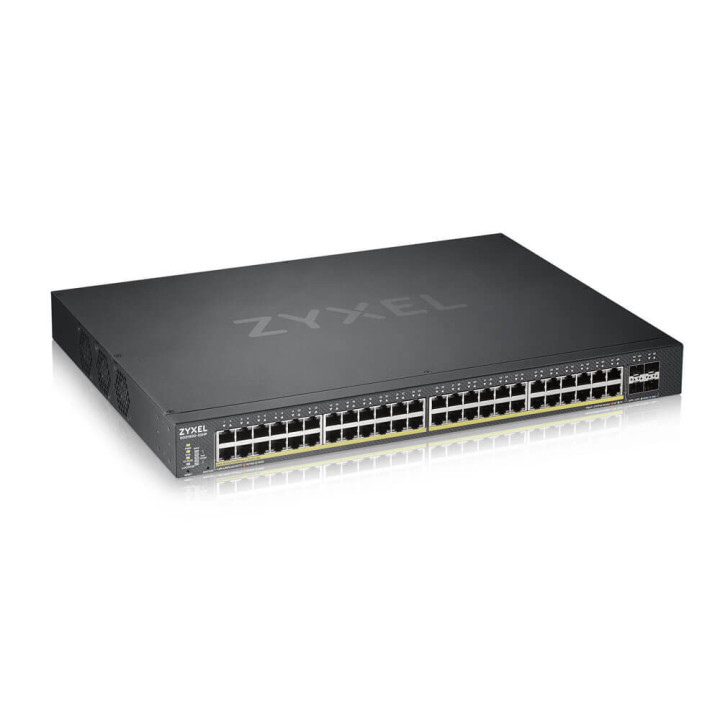 Zyxel XGS1930-52HP Gerido L3 Gigabit Ethernet (10 100 1000) Preto Power over Ethernet (PoE)