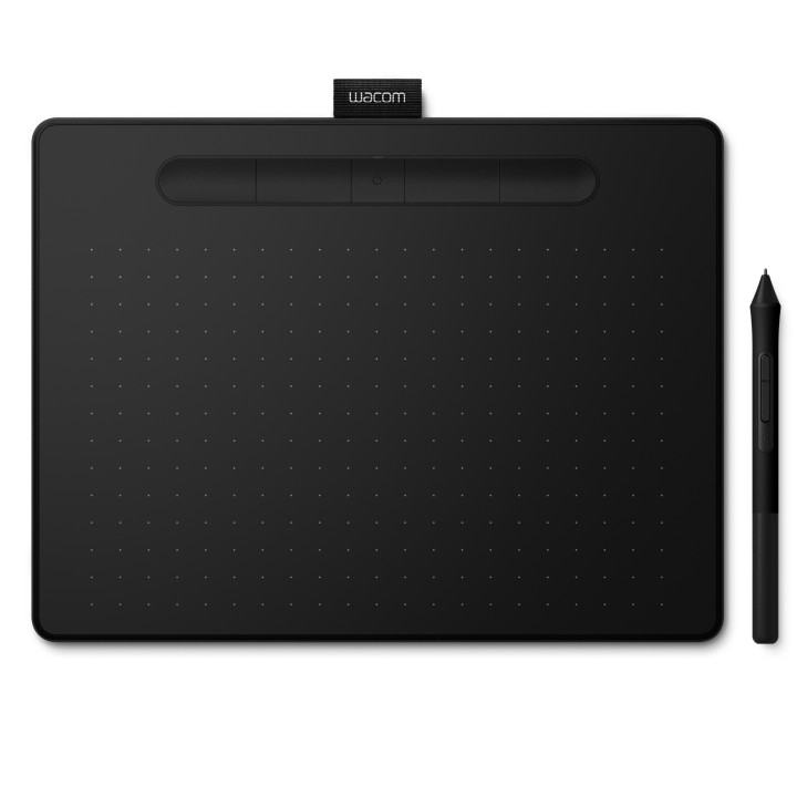 Wacom Intuos M Bluetooth mesa digitalizadora 2540 lpi 216 x 135 mm USB Bluetooth Preto