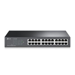TP-LINK TL-SF1024D switch de rede Fast Ethernet (10 100) Preto