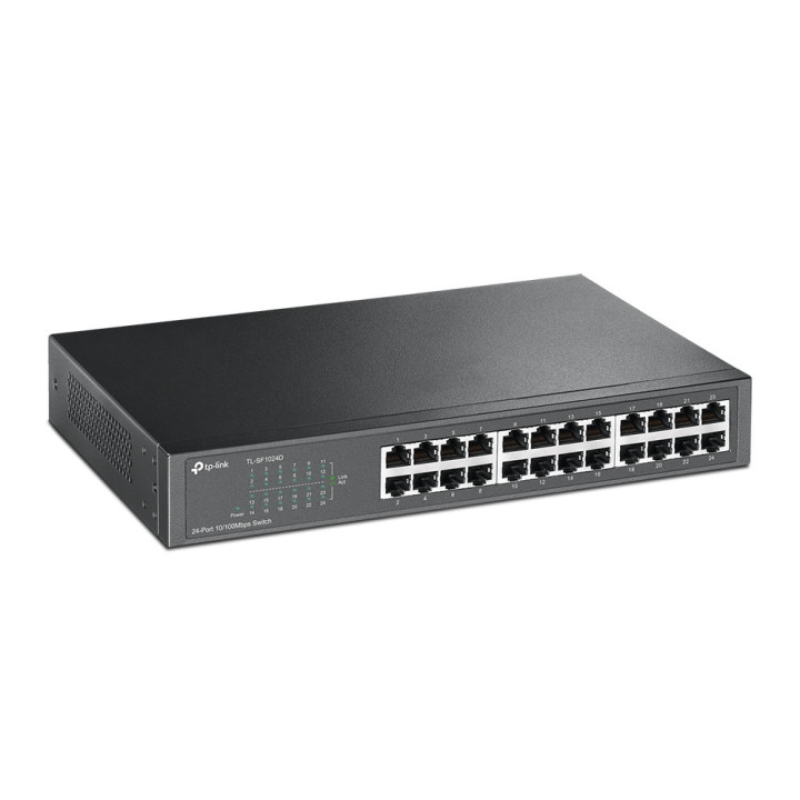 TP-LINK TL-SF1024D switch de rede Fast Ethernet (10 100) Preto