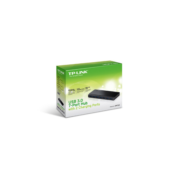 TP-LINK UH720 USB 3.2 Gen 1 (3.1 Gen 1) Micro-B 5000 Mbit s Preto
