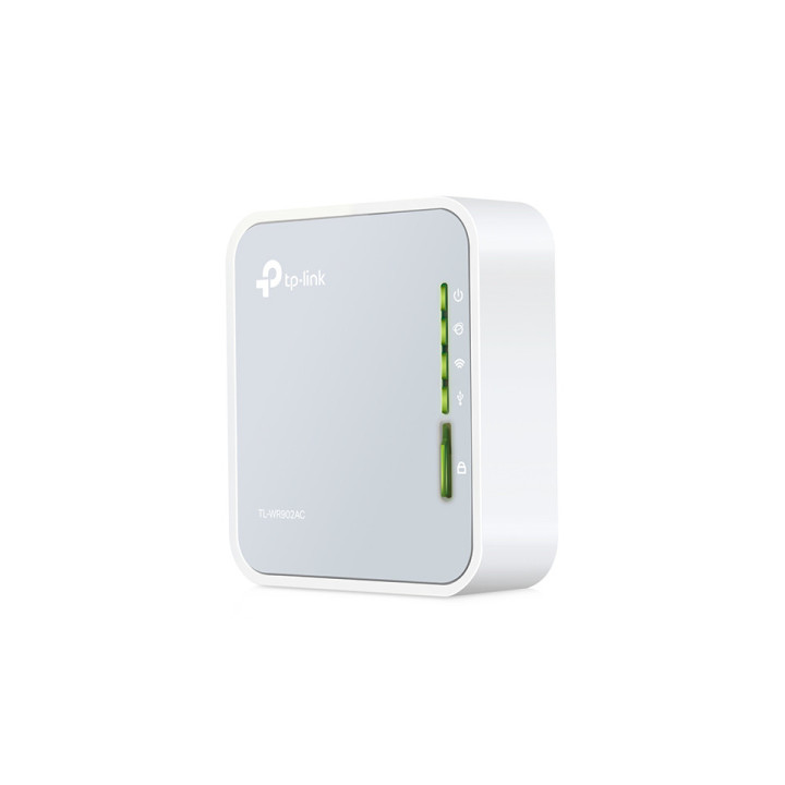 TP-LINK TL-WR902AC router sem fios Dual-band (2,4 GHz   5 GHz) Fast Ethernet 3G 4G Branco