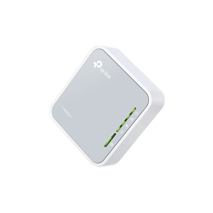 TP-LINK TL-WR902AC router sem fios Dual-band (2,4 GHz   5 GHz) Fast Ethernet 3G 4G Branco
