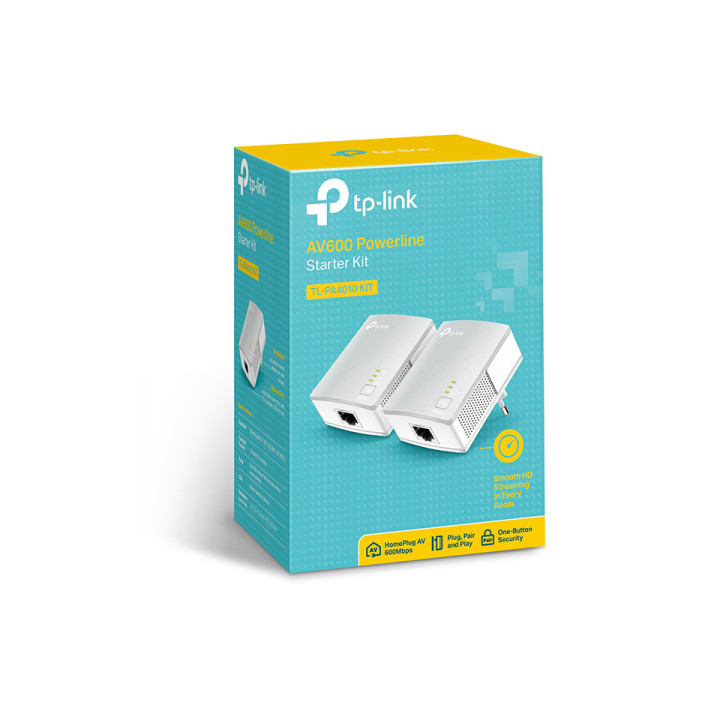 TP-LINK TL-PA4010KIT 600 Mbit s Ethernet LAN Branco 2 unidade(s)