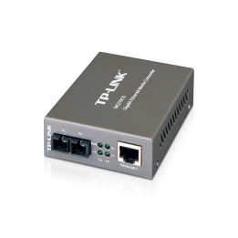 TP-LINK MC210CS conversor de rede de média 1000 Mbit s 1310 nm Modo único Preto