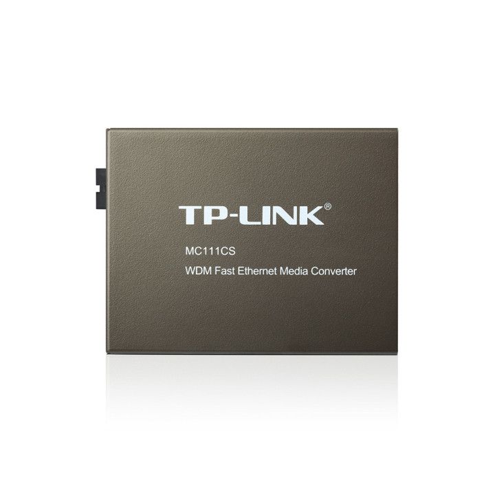 TP-LINK MC111CS conversor de rede de média 1000 Mbit s 1550 nm Modo único Preto