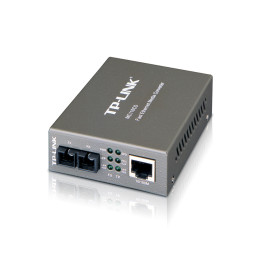 TP-LINK MC110CS conversor de rede de média 1000 Mbit s 1310 nm Preto