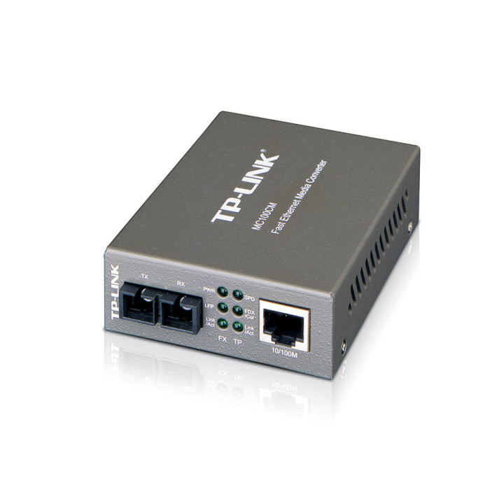TP-LINK MC100CM conversor de rede de média 1000 Mbit s 1310 nm Preto