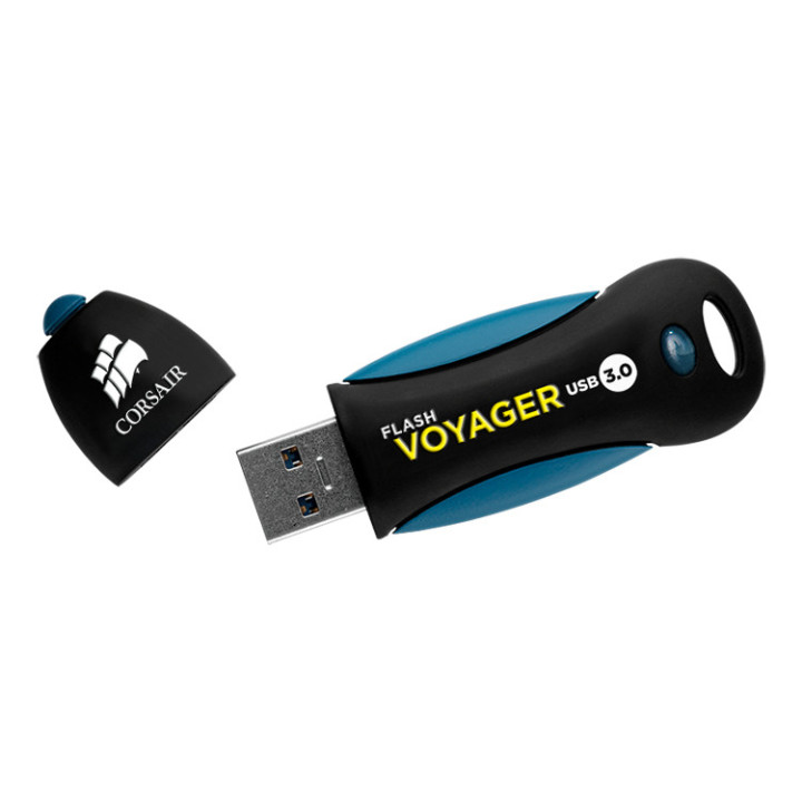 Corsair Voyager 256GB unidade de memória USB USB Type-A 3.2 Gen 1 (3.1 Gen 1) Preto, Azul