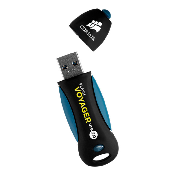 Corsair Voyager 256GB unidade de memória USB USB Type-A 3.2 Gen 1 (3.1 Gen 1) Preto, Azul