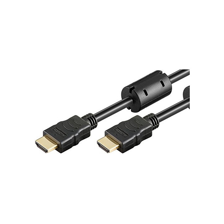 Ewent EW-130109-020-N-P cabo HDMI 2 m HDMI Type A (Standard) Preto