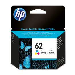 HP 62 Original Ciano, Magenta, Amarelo