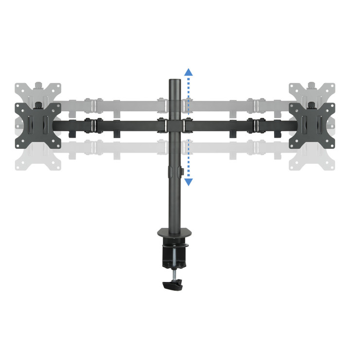 TooQ DB1232TN-B montagem e suporte para monitores 81,3 cm (32") Fixação Aparafusar Preto