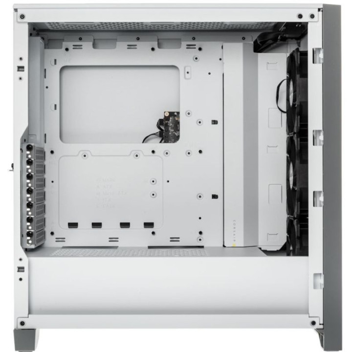 Corsair iCUE 4000X RGB Midi Tower Branco - CC-9011205-WW