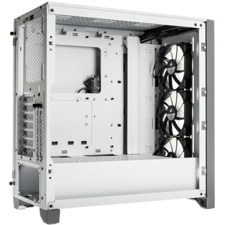 Corsair iCUE 4000X RGB Midi Tower Branco - CC-9011205-WW