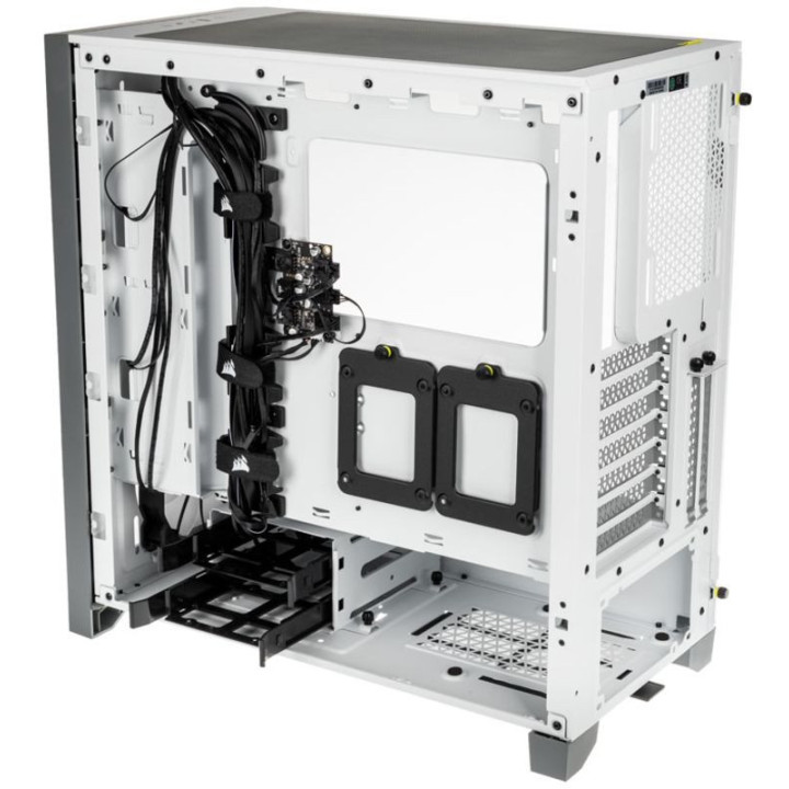 Corsair iCUE 4000X RGB Midi Tower Branco - CC-9011205-WW