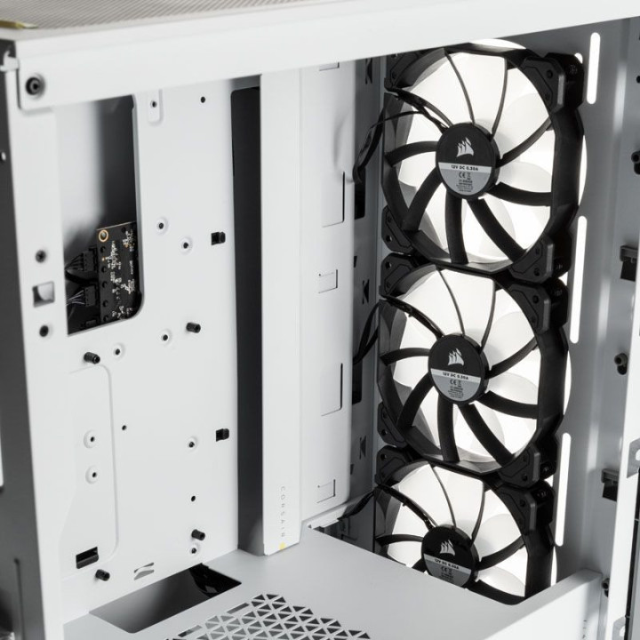 Corsair iCUE 4000X RGB Midi Tower Branco - CC-9011205-WW