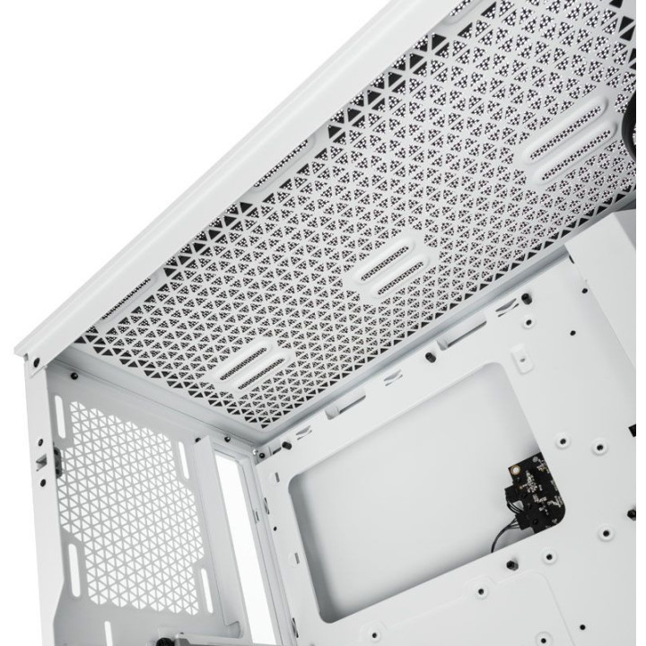 Corsair iCUE 4000X RGB Midi Tower Branco - CC-9011205-WW