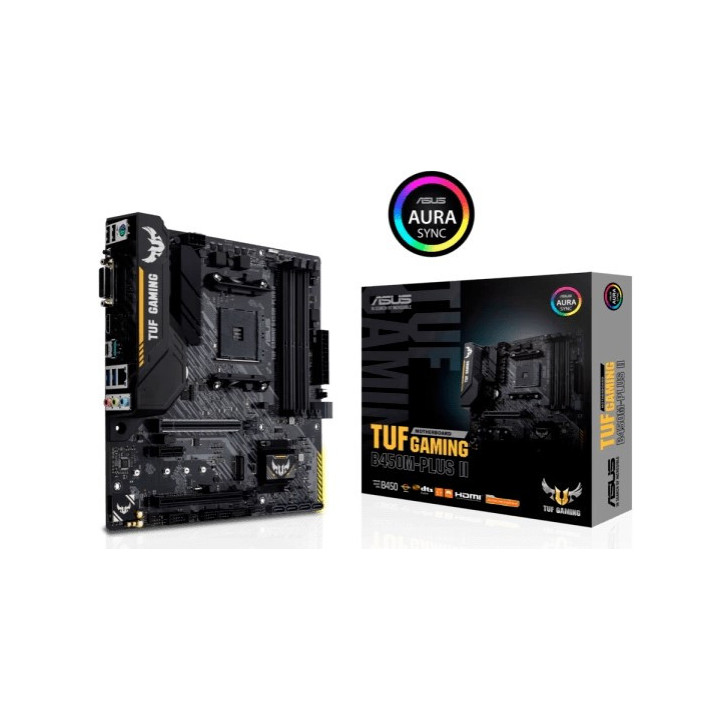 Motherboard ASUS TUF Gaming B450M-Plus II Socket AM4 micro ATX AMD B450