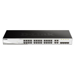 D-Link DGS-1210-28 switch de rede Preto 1U