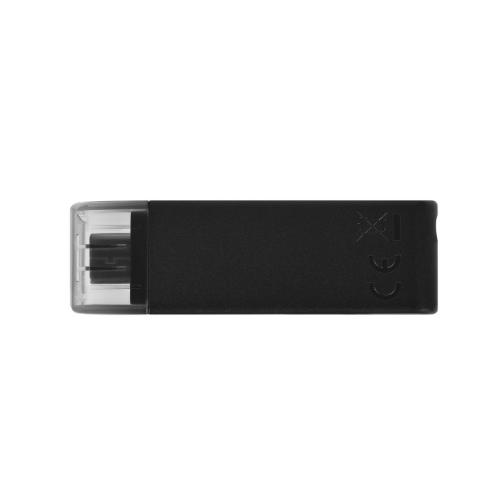 Kingston Technology DataTraveler 70 unidade de memória USB 64 GB USB Type-C 3.2 Gen 1 (3.1 Gen 1) Preto