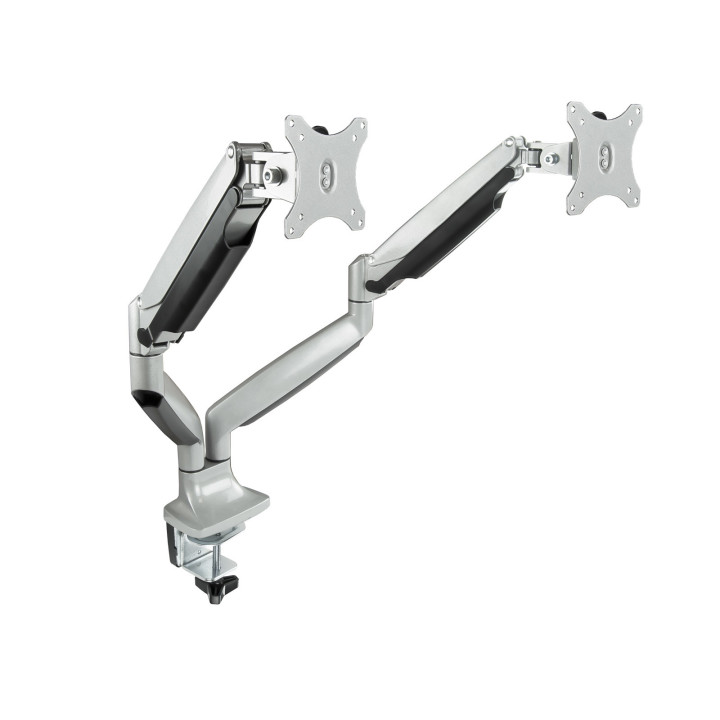 TooQ DB3132TNR-S montagem e suporte para monitores 81,3 cm (32") Fixação Aparafusar Prateado