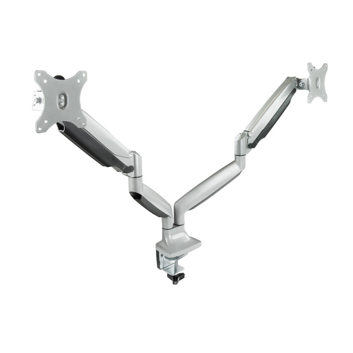 TooQ DB3132TNR-S montagem e suporte para monitores 81,3 cm (32") Fixação Aparafusar Prateado