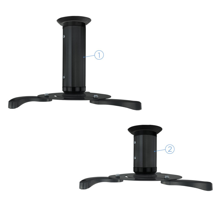 TooQ PJ1010TN-B suporte de projetores Teto Preto