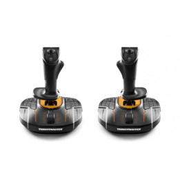 Thrustmaster T.16000M FCS SPACE SIM DUO Joystick PC Analógico   Digital USB Preto, Laranja