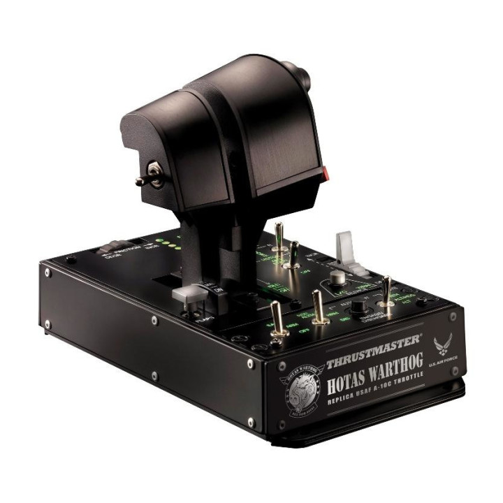 Thrustmaster HOTAS Warthog Dual Throttles Simulador de voo PC USB Preto
