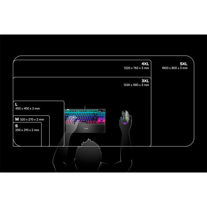 SteelSeries Tapete QcK 3XL - 63842