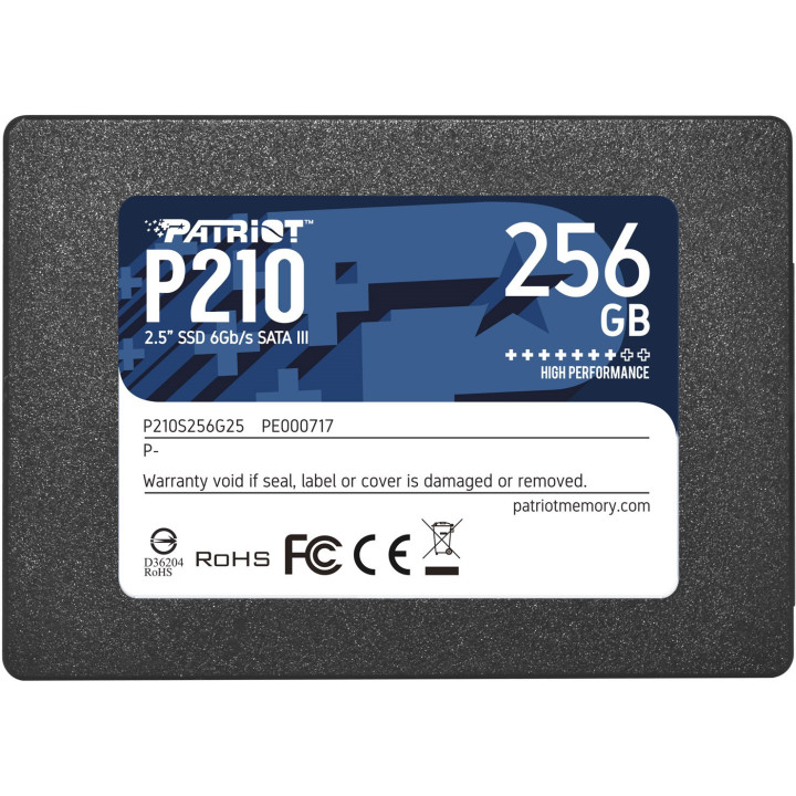 SSD Patriot Memory P210 2.5" 256GB SATA 3