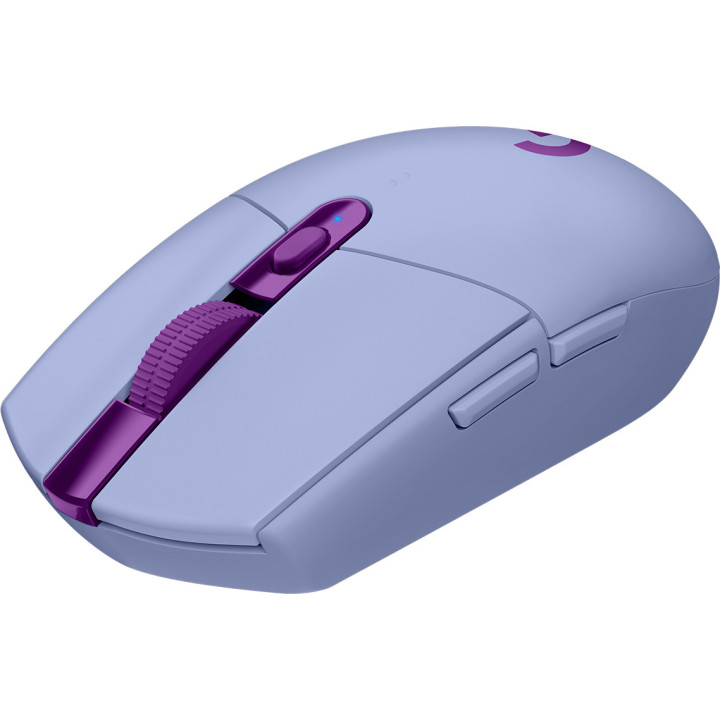 Logitech G G305 rato RF Wireless Ótico 12000 DPI Mão direita