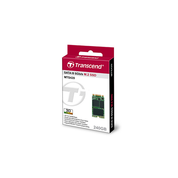 Transcend MTS420 M.2 240 GB Serial ATA III 3D NAND