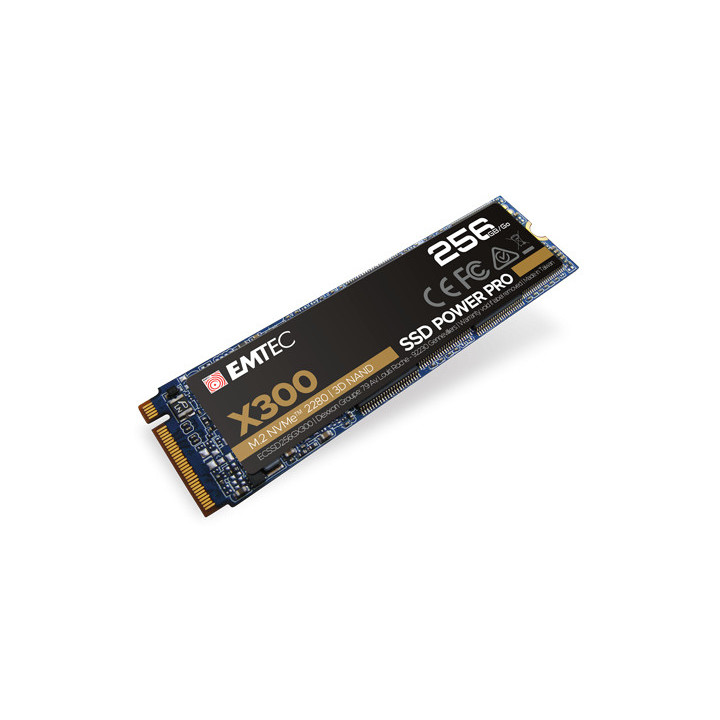 Emtec X300 M.2 256 GB PCI Express 3.0 3D NAND NVMe
