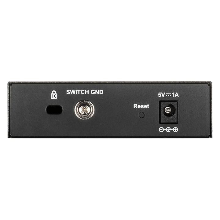 D-Link DGS-1100-05V2 switch de rede Gigabit Ethernet (10 100 1000) Preto