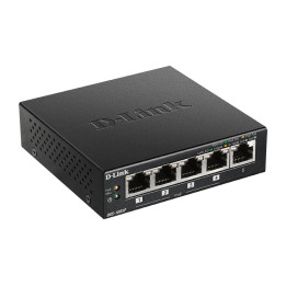 D-Link DGS-1005P switch de rede Não-gerido L2 Gigabit Ethernet (10 100 1000) Preto Power over Ethernet (PoE)