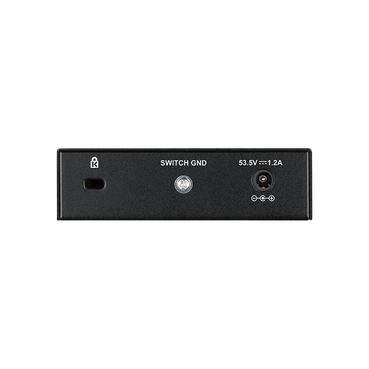 D-Link DGS-1005P switch de rede Não-gerido L2 Gigabit Ethernet (10 100 1000) Preto Power over Ethernet (PoE)