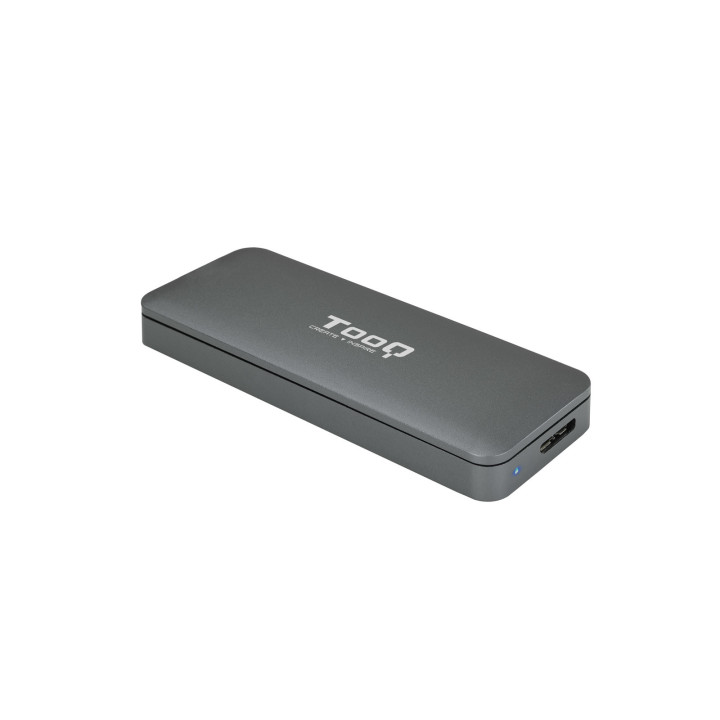 TooQ TQE-2281G Caixa para Discos Rígidos M.2 Compartimento SSD Cinzento