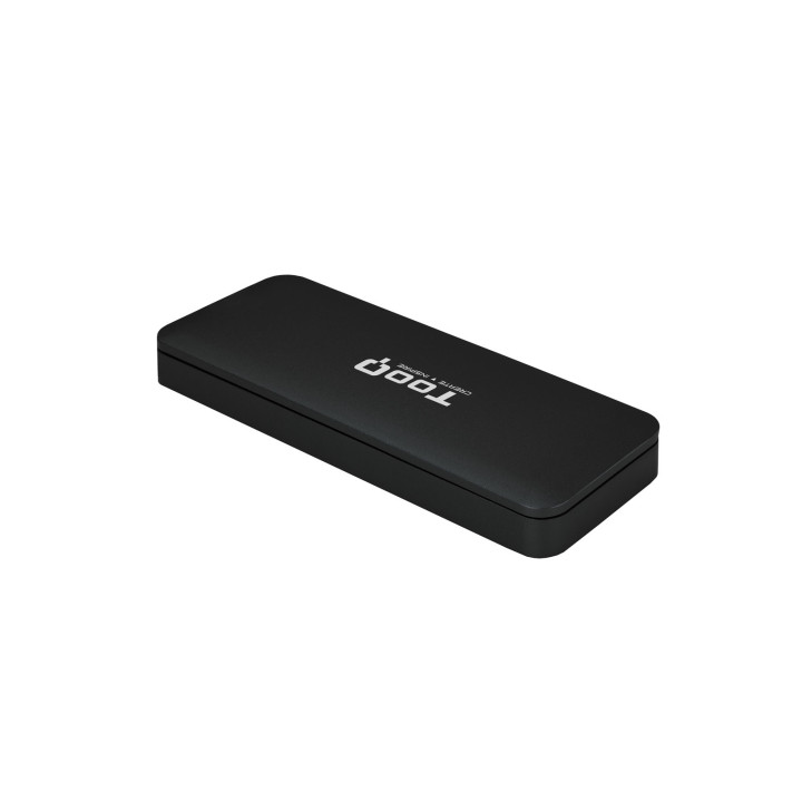 TooQ TQE-2280B Caixa para Discos Rígidos M.2 Compartimento SSD Preto