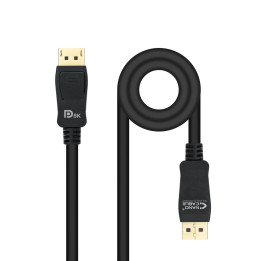 Nanocable 10.15.2502 cabo DisplayPort 2 m Preto