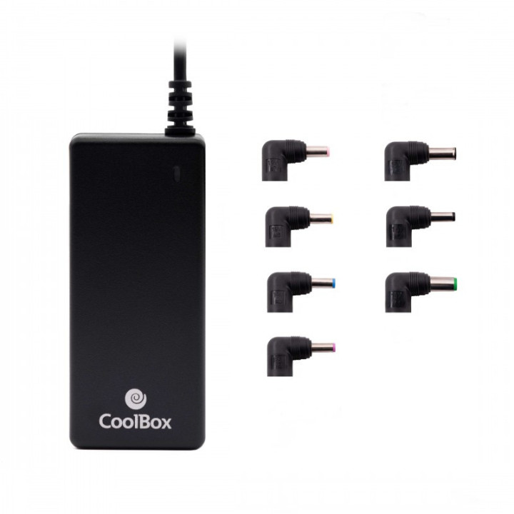 CoolBox COO-NB065-0 adaptador e transformador Interior 65 W Preto