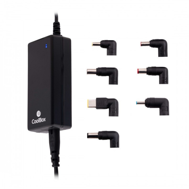 CoolBox COO-NB065-0 adaptador e transformador Interior 65 W Preto