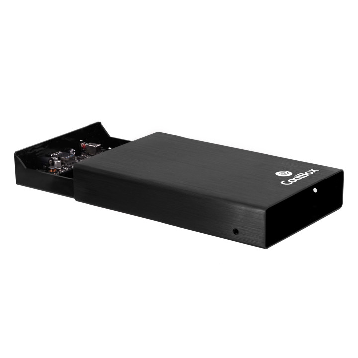 CoolBox SlimChase A-3533 3.5" Caixa de disco rígido Preto