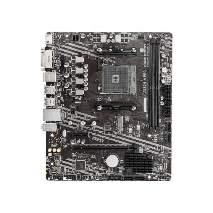 MSI A520M-A PRO Socket AM4 micro ATX AMD A520
