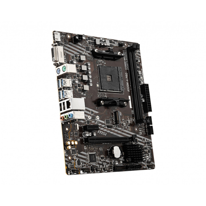 MSI A520M-A PRO Socket AM4 micro ATX AMD A520